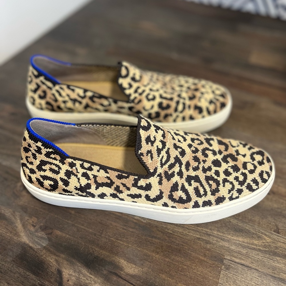Rothy's The  Original Slip On Sneaker Camo Cat Size 8.5